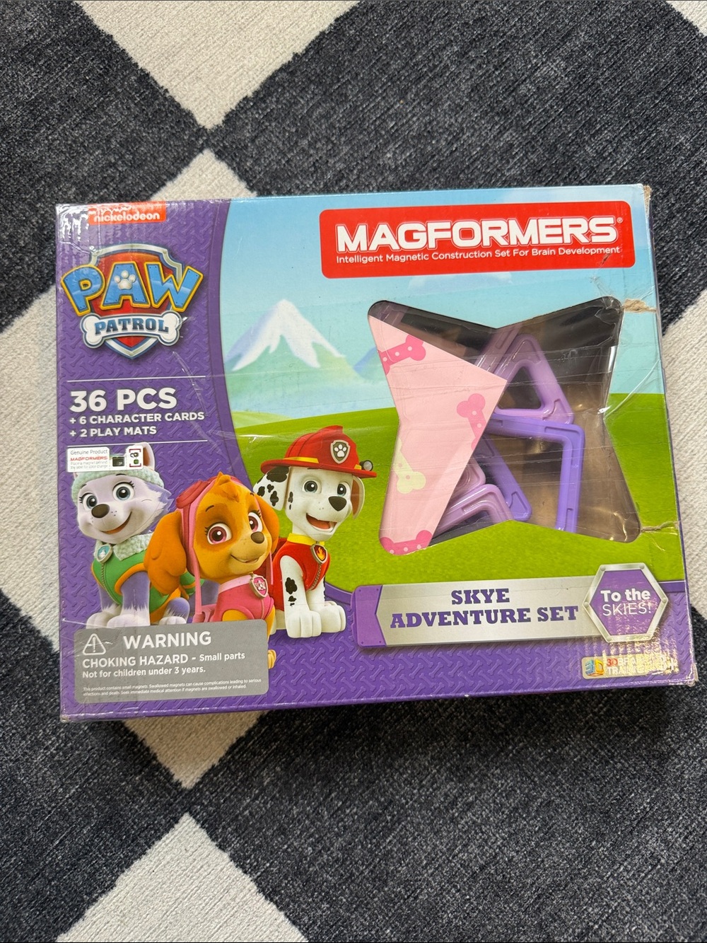 Paw Patrol Skye Adventure Set - MAGFORMERS
